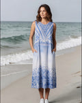 Blue Lace Dress