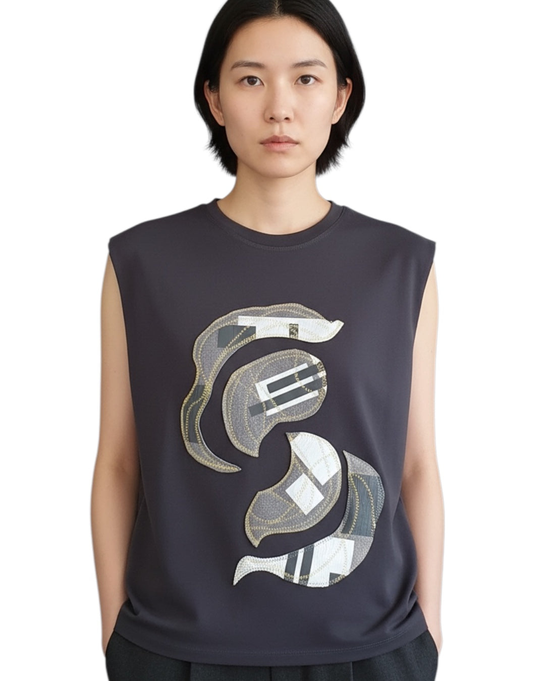 Shoulder pad T-shirt
