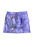 Purple Mini Skirt