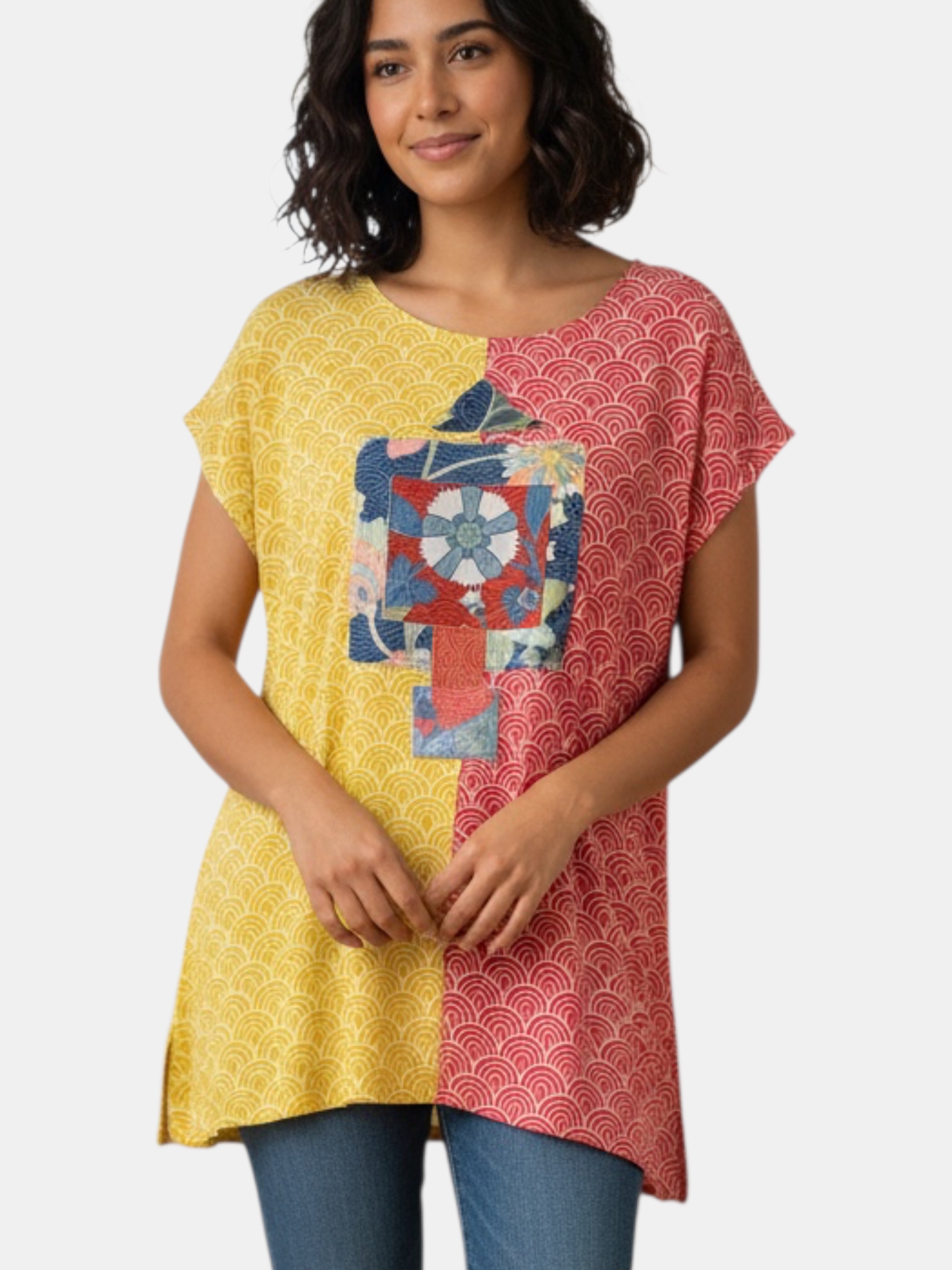 Asian desiged shirt