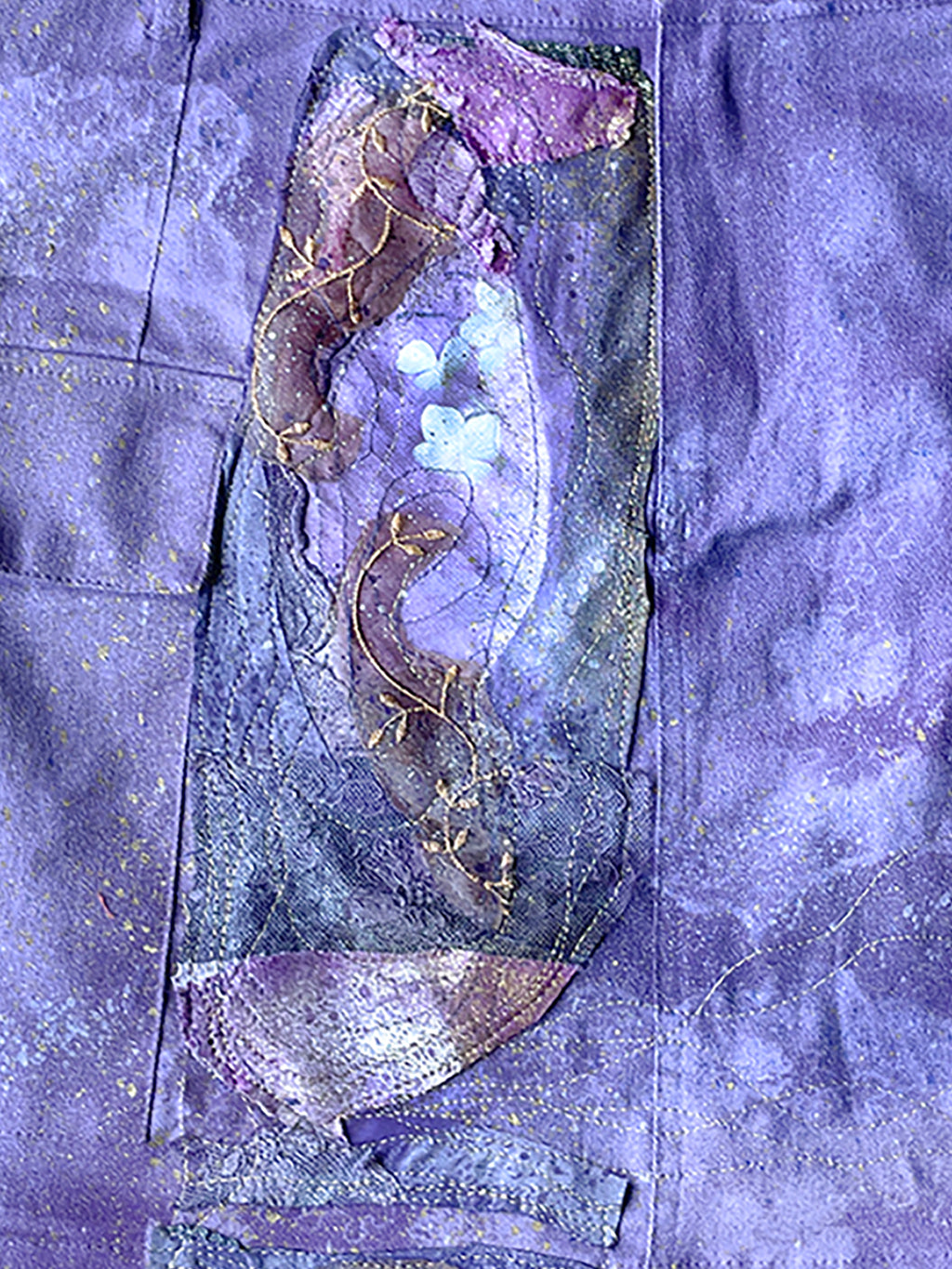 Purple Mini Skirt